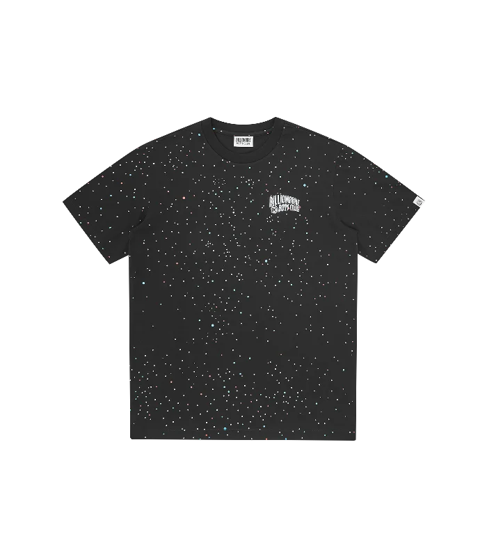 Men's relaxed fit casual t-shirt-REFLECTIVE SMALL ARCH LOGO T-SHIRT - GALAXY