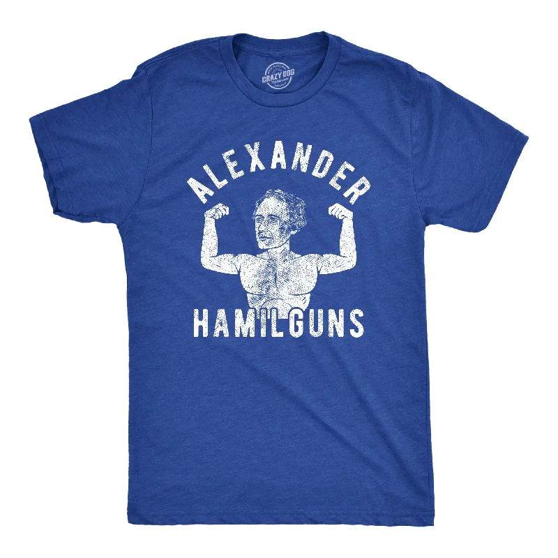 Men's athletic fit t-shirt-Alexander Hamilguns Men's T Shirt