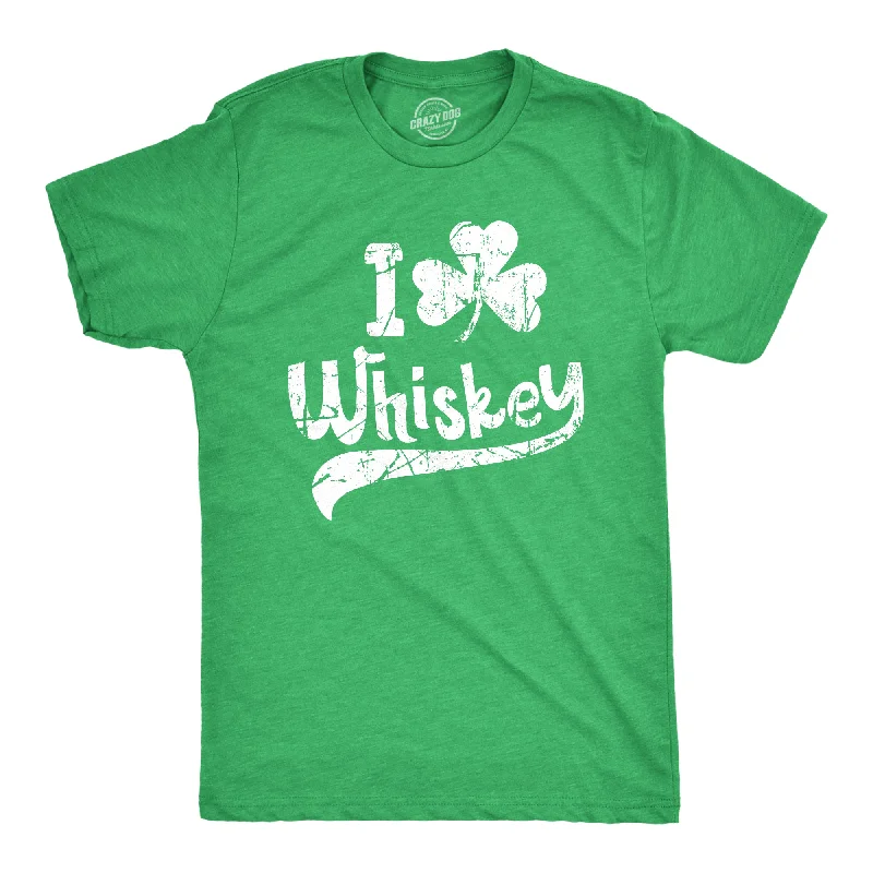 Men's heavyweight t-shirt-I Clover Whiskey Men's T Shirt