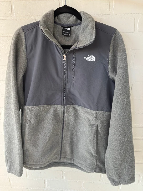 Men's eco-friendly fleece jacket-Jacket Fleece By The North Face In Grey, Size: M