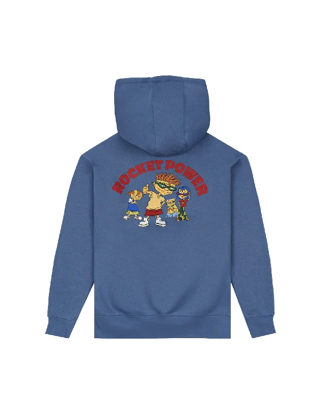 Men's lightweight travel hoodie-Rocket Power X Jack's "Arc" Pullover Hoodie