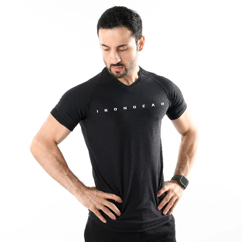 Men's comfy lounge t-shirt-Hercules Tee V Neck