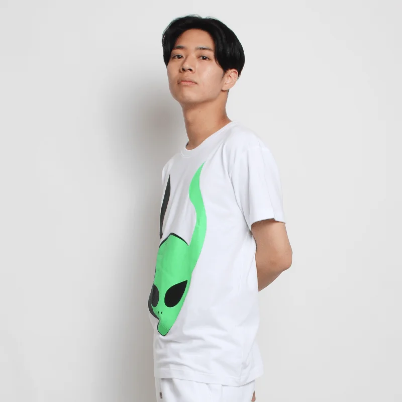 Men's sustainable material t-shirt-INVASION T-SHIRT WHITE MENS