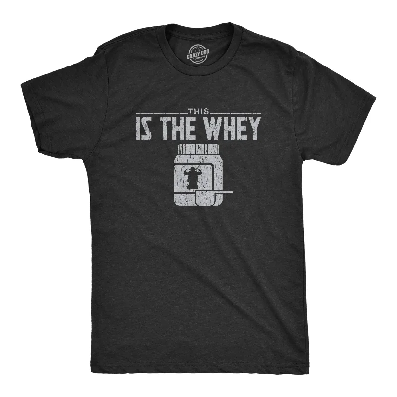 Men's iconic design t-shirt-This Is The Whey Men's T Shirt