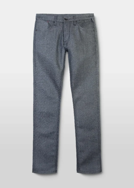 Men's tech-inspired office pants-Matias Sol Slim Taper Jean Baleen