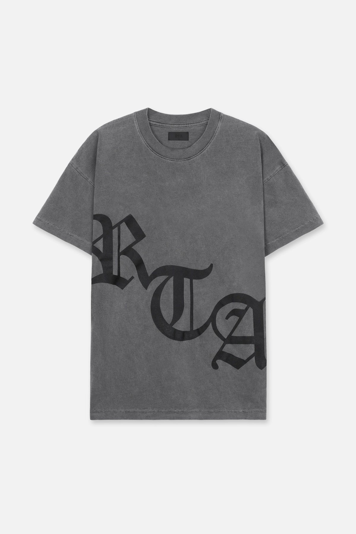 Men's heavyweight t-shirt-SHORT SLEEVE TEE | GREY OLD ENGLISH