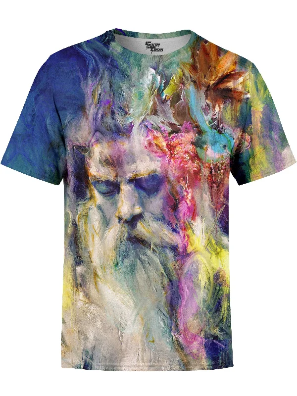 Men's iconic design t-shirt-Merlins Meditation Unisex Crew