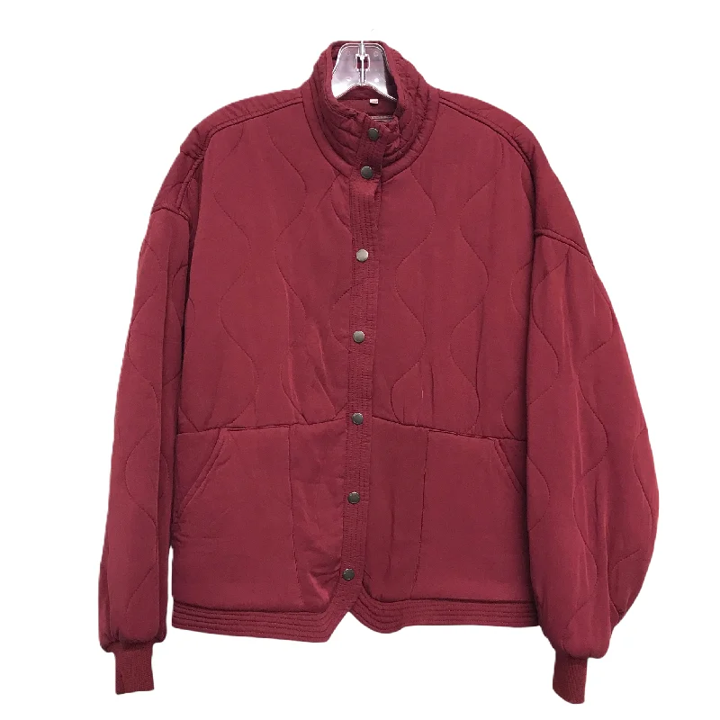 Men's sustainable utility jacket-Jacket Other By Blanknyc In Red, Size: S