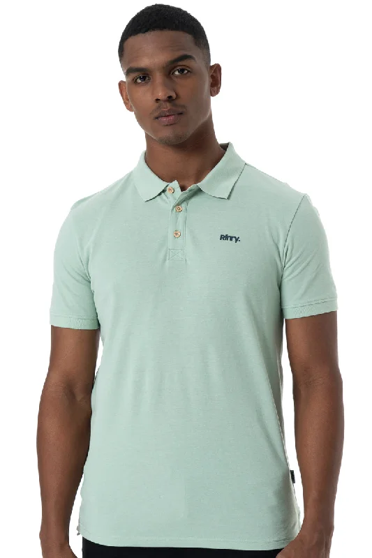 Men's versatile t-shirt-Branded Golfer _ 151883 _ Sage