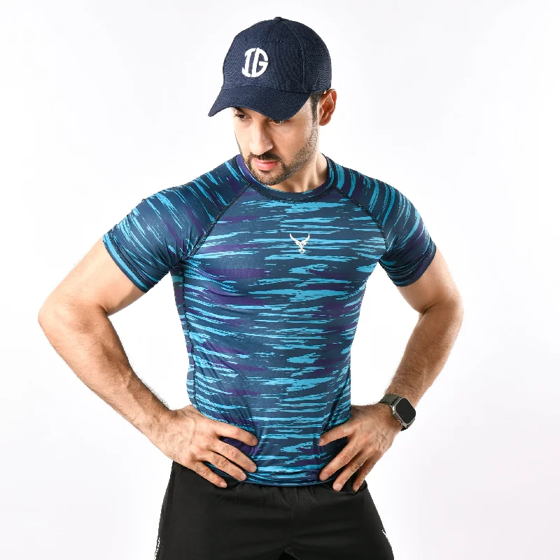 Men's lightweight active t-shirt-OZONE Compression Tee