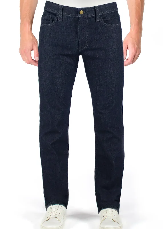 Men's summer travel pants-Fidelity Jimmy Slim Straight- Oxford Selvedge Jean