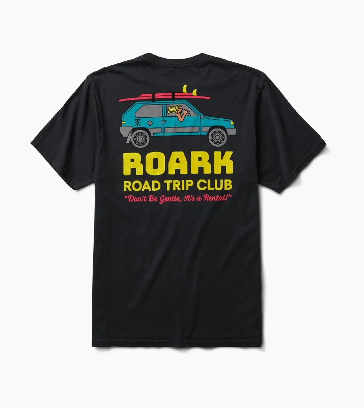 Men's relaxed fit casual t-shirt-Road Trip Club Premium Tee