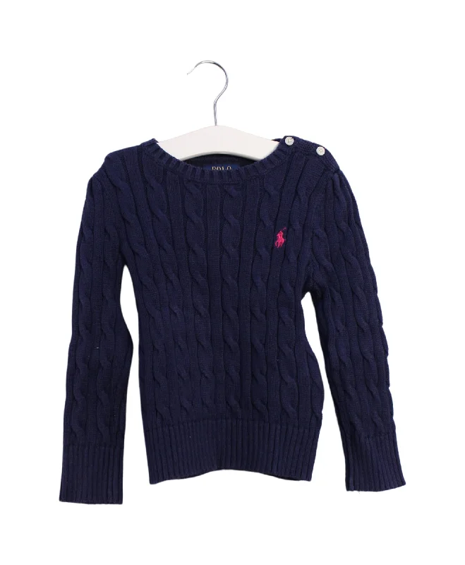 Men's modern casual wear polo shirt-Polo Ralph Lauren Knit Sweater 2T