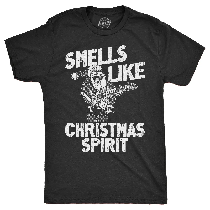 Men's sport-inspired t-shirt-Smells Like Christmas Spirit Men's T Shirt