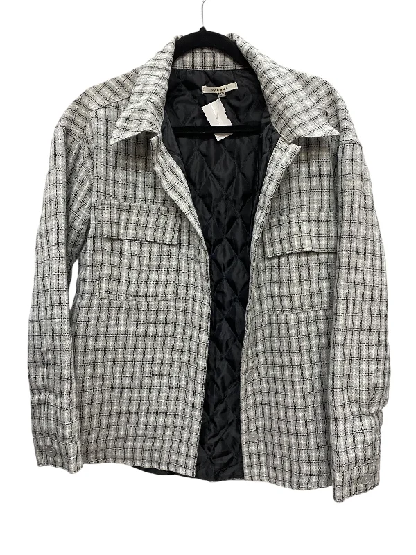 Men's breathable windbreaker-Jacket Shirt By Pacsun In Plaid Pattern, Size: Xs