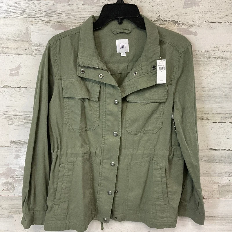 Men's quick-dry field jacket-Jacket Denim By Gap In Green, Size: M