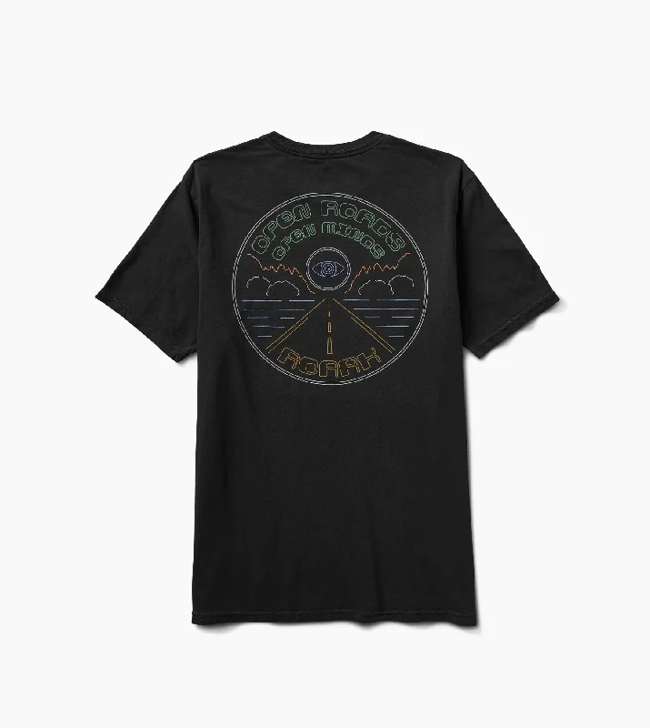 Men's heavyweight t-shirt-Open Roads Premium Tee