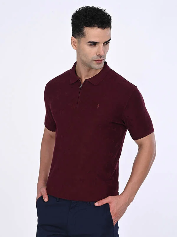 Men's quick-dry casual wear polo shirt-Men Solid Polo T-Shirt