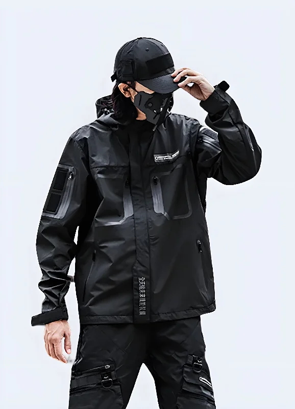 Men's gym performance windbreaker-Tactical Jacket