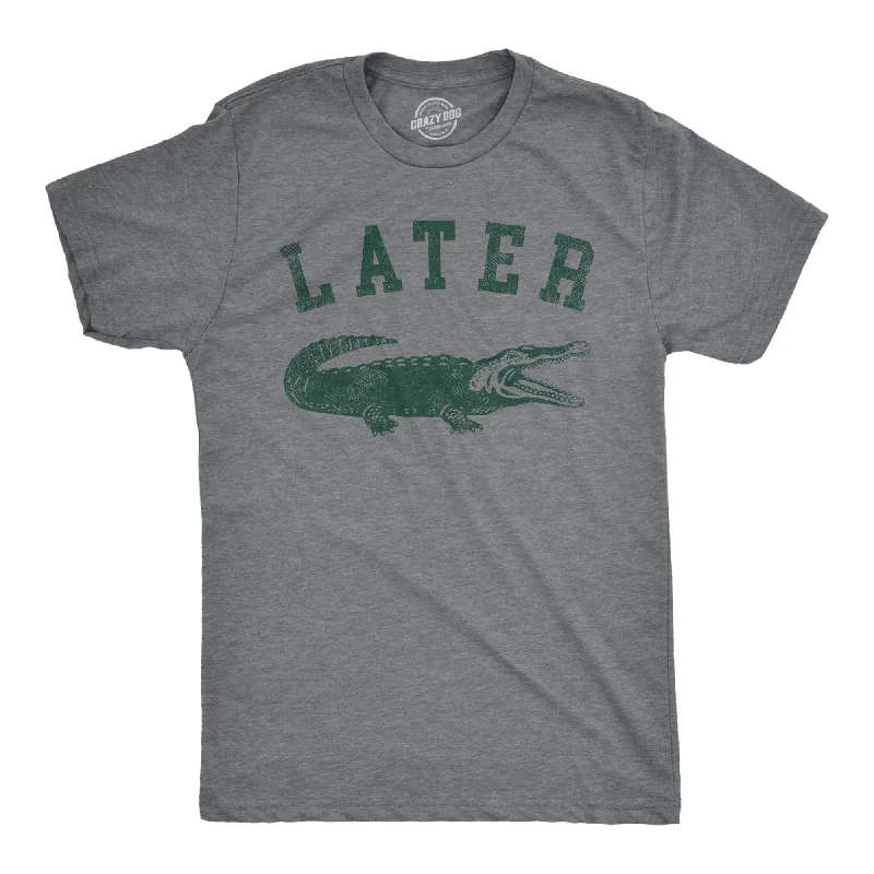 Men's iconic design t-shirt-Later Alligator Men's T Shirt