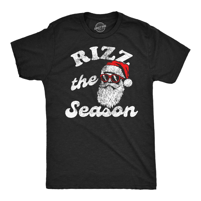 Men's sustainable material t-shirt-Rizz The Season Men's T Shirt