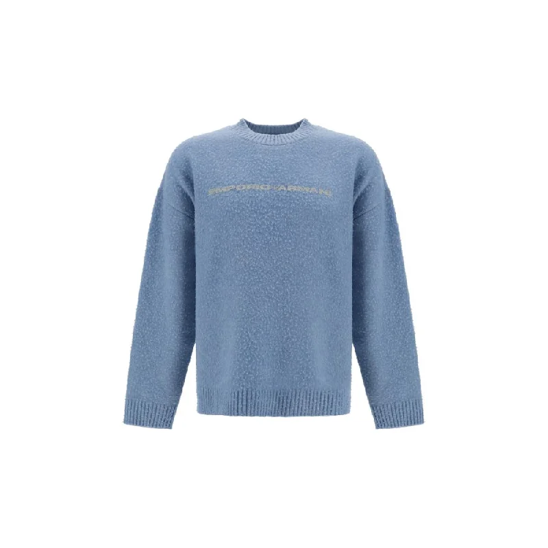 Men's linen sweater-Emporio Armani Men's Sweater