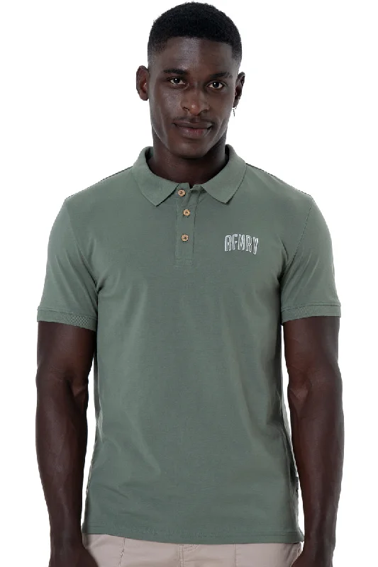 Men's eco-friendly fabric t-shirt-Golfer _ 146178 _ Fatigue