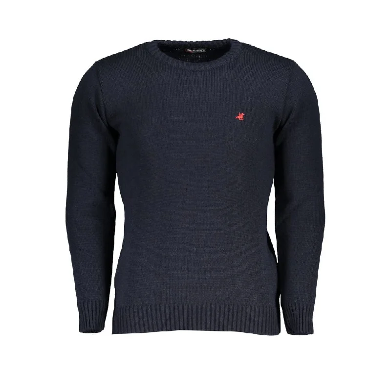 Men's retro knit-U.S. Grand Polo Acrylic Men's Sweater